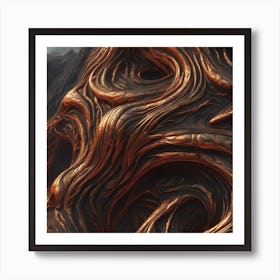 Tree Of Fire Art Print