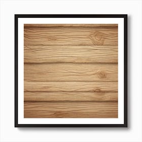 Wood Plank Background 3 Art Print