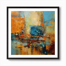 Abstract Painting 19 Art Print