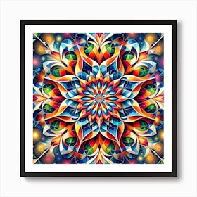 Mandala 107 Art Print