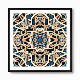 Islamic Pattern 1 Art Print