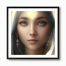 Radiant Aura Art Print