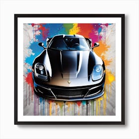 Car Painting 16 Art Print