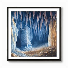 Salt Caves Art Print