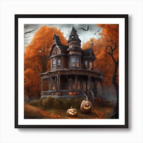 Haunted House 11 Art Print