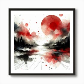 Abstract Painting 1 Art Print