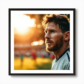 Lionel Messi 1 Art Print