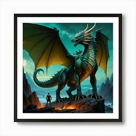 Return Of The Green Dragon 1 Art Print