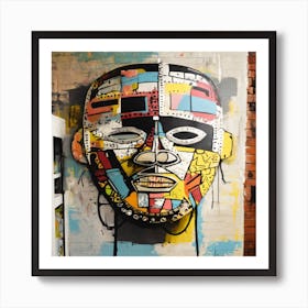 Face Of Africa Art Print