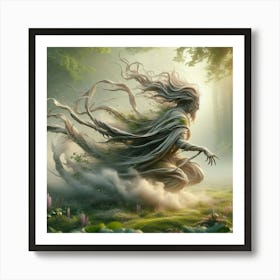 Forest Nymph 1 Art Print