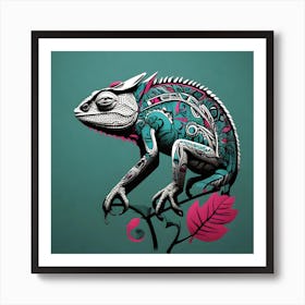 Chamelon 3 Art Print