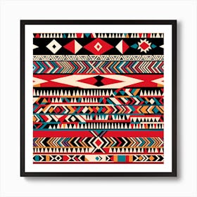 Tribal Prints Pattern Art 512437785 Art Print