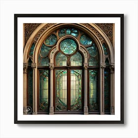 A REAL SCENE OF WINDOW Art Print