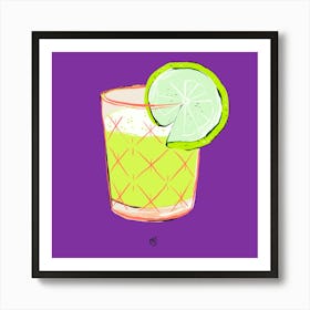 Food Cocktail Art Print