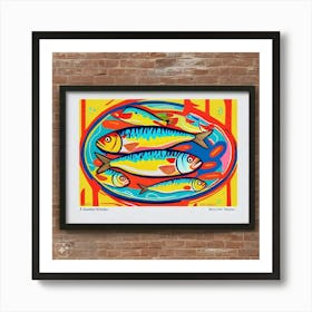 Sardines 9 Art Print