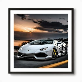 Lamborghini 53 Art Print