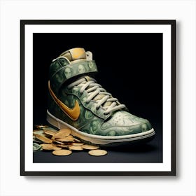 Nike Dunk High 4 Art Print