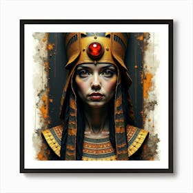 Egyptian Queen 27 Art Print