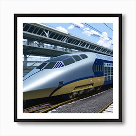 High Speed Train 1 Art Print