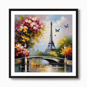 Paris Eiffel Tower 72 Art Print