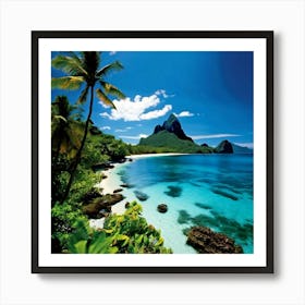 Travel Relaxation Adventure Beach Exploration Leisure Tropical Getaway Scenic Sightseeing (13) Art Print