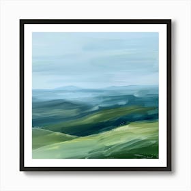 Landscape Painting 50 Art Print