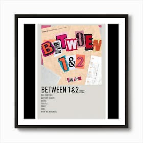 Between 1&2 - TWICE, 2022 Art Print