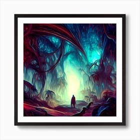 Secrets Of The Mythic Realm Art Print