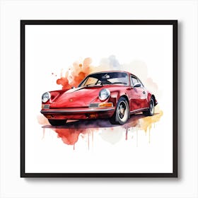 Porsche 911 2 Art Print