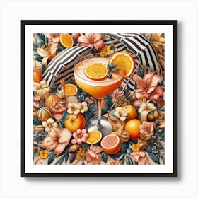 Cocktail 1 Art Print