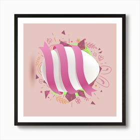 Easter Egg Colorful Spring Color 1 Art Print