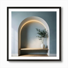 Arched Window 1 Art Print