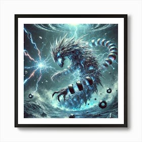 Crystal Leviathan 5 Art Print