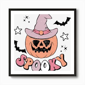 Spooky Halloween Art Print