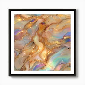 Luxe Marble (3) Art Print