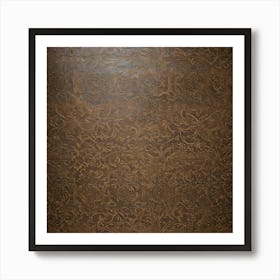 Photography Backdrop PVC brown painted pattern 20 Art Print