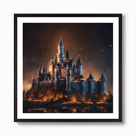 Castle In The Night Affiche