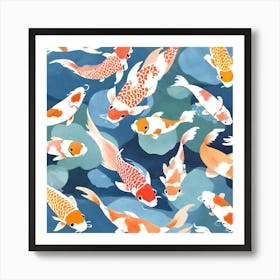 Koi Fish 8 Art Print