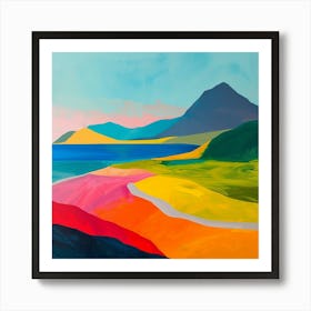 Abstract Travel Collection Saint Kitts And Nevis 4 Art Print