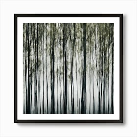 Forest Of Trees Art Print