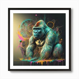 Gorilla Art Print