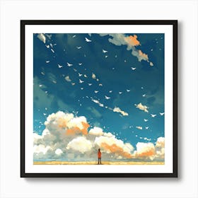 Infinite Skies VI Art Print