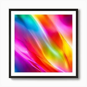 Colorful Brightness Colors Vibrant Pastel Power Gradient Vivid Luminous Radiant Bright S (9) Art Print