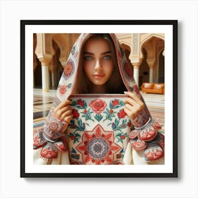 Moroccan Woman Art Print