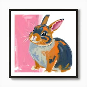 Netherland Dwarf Rabbit 02 Art Print