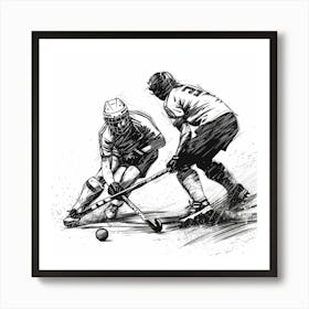 Field Hockey 8 Art Print