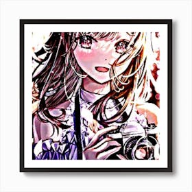 Beautiful anime painting Art Print