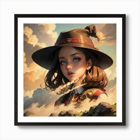 Gisela Art Print