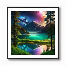 Galaxy In The Sky 8 Art Print