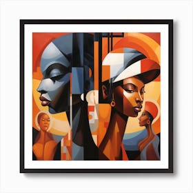 Women Of Africa Art Print